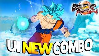 This NEW UI Goku Combo is ABSOLUTELY INSANE! (DBFZ)