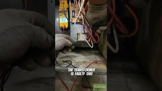HVAC Quick Tips #13 - Transformer Diagnostics! / One tip a day for 365 days #hvac #hvactips #shorts