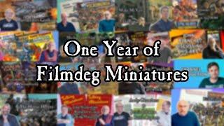 One Year of Filmdeg Miniatures