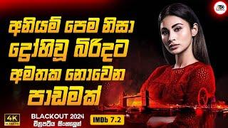 අනියම් පෙම නිසා ද්‍රෝහි වූ බිරිදට අමතක නොවෙන පාඩමක්  | බ්ලැකවුට්  2024 Movie Sinhala Review