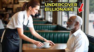 Waitress is Fired For Helping Undercover Billionaire, The Next Day She Becomes The Manager