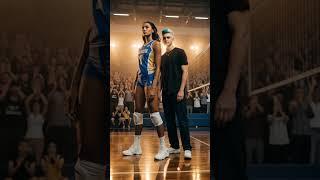 Volleyball Player Steals the Spotlight with Interview Performance ep.724 #volleyball #shorts #hoacon