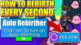 HOW TO REBIRTH EVERY SECOND IN ICE CREAM SIMULATOR! - Roblox