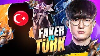 FAKER CHALLENGER ELODA TÜRK OYUNCUYA KARŞI OYNARSA NE OLUR?