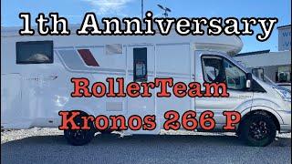 Ein Jahr Lebenszeit TV. Zu dem Anlass gibt es den Roller Team Kronos 266 P