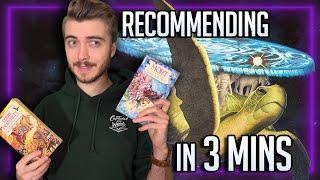 Recommending Discworld by Terry Pratchett in 3 Minutes