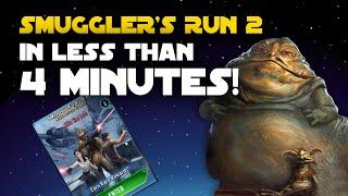 Smugglers Run 2 - UNDER 4 minutes! Very Deadly Tier Jabba | SWGOH