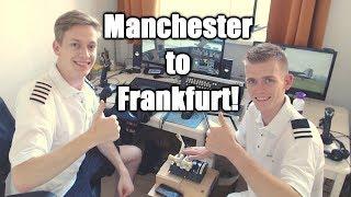 ‍️️‍️ Multi Crew VATSIM Flight: Manchester to Frankfurt! | PMDG Boeing 777 | P3D V4.3!