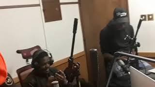 Handsome Gudo sings along to Nutty O's song live on power fm alongside merciless Zimbabwe
