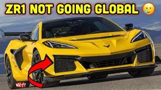 BAD NEWS! 2025 c8 ZR1 Corvette NOT going OVER the POND! *USA EXCLUSIVE*