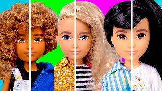 Mix Match And Play! || Creatable World Doll Kits Unboxing