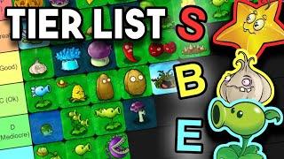 Plants Vs. Zombies TIER LIST - Ranking the Plants From Worst to Best!