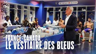 Dans le vestiaire des Bleus à Bordeaux