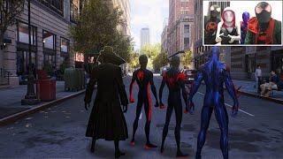 SPIDERMAN ACROSS THE SPIDERVERSE PLAYING SPIDERMAN 2 (FUNNY GAMEPLAY FREE ROAM)