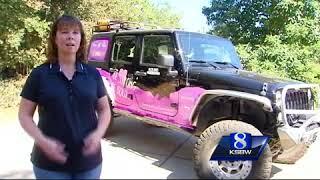 Local women competing in off-road navigating