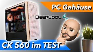 DeepCool CK560 WH PC Gehäuse | Unboxing Review & Test