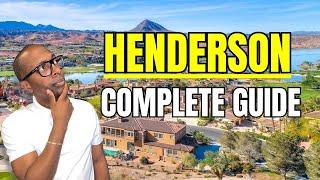 Living in Henderson Nevada Map Tour | All about Moving to Henderson Nevada | Las Vegas NV