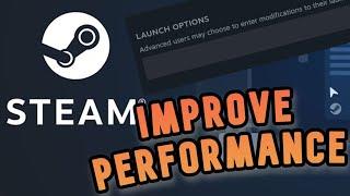 Steam! All LAUNCH OPTIONS - Improve Gaming Performance  // Steam Guide