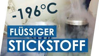 Experimente mit flüssigem Stickstoff | Teil 1 | Geniale Fakten, Tipps & Tricks