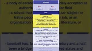 Learn the Word 'Academy' - English Vocabulary Flashcards | Boost Your Vocabulary