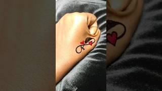 very simple cute A tattoo design #shorts #trending #viral