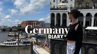 Germany Diary: Hamburg TRAVEL vlog, lots of food & shopping, world triathlon championships