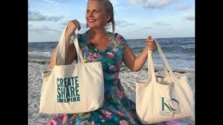 Yarn on the beach 181 live sunrise video podcast with Kristin Omdahl knitting crochet