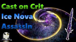 3.11 Cast on Crit Ice Nova Assassin Build Guide | Cospri's Malice | Low Life | Leveling Guide