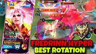 How to Play Fredrinn Jungle | Best Rotation for Jungler | Fredrinn One Hit Build 2024 | MLBB