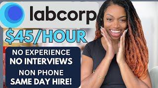 LABCORP IS HIRING NOW | NO INTERVIEW | NO PHONE | NO EXPERIENCE WORK FROM HOME JOBS 2024