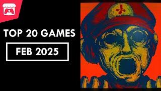 Itch.io's Top 20 Games of February 2025!