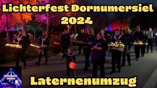 Herbst- und Lichterfest Dornumersiel 2024 - Laternenumzug mit dem Musikzug Großheide