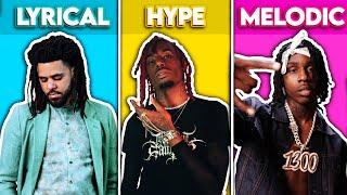 LYRICAL RAPPERS VS HYPE RAPPERS VS MELODIC RAPPERS 2021