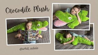 Gaint Crocodile Plush Pillows Alligator Stuffed Animals  MorisMos Stuffed Animals #plushies