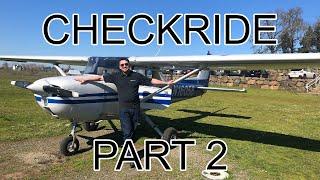 Private Pilot Checkride - Part 2! Flight portion