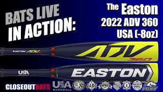 HITTING  Easton YBB22ADV8 ADV 360 USA  8oz 2022