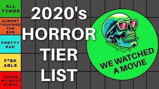 2020's Horror Tier List LIVE!