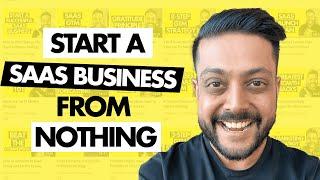 How I Started a SaaS Business from Nothing