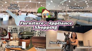 MOVING VLOGS: Come Furniture & Appliance Shopping with Me!