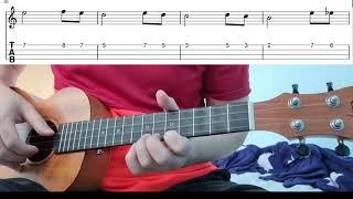 Fur Elise (Beethoven) - Easy Beginner Ukulele Tabs With Playthrough Tutorial Lesson