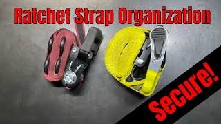 Quick And Simple Way To Organize Your Ratchet Straps