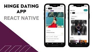  Let's build a Full Stack Hinge Dating App with REACT NATIVE using MongoDB, Socket IO