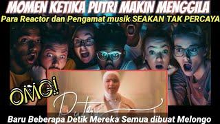 Baru Beberapa Detik | Para Reactor dan Pengamat music ini dibuat melongo |  Putri Ariani Reaction