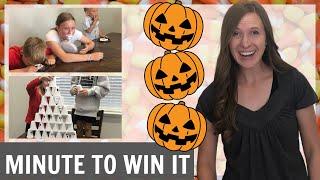 15 Halloween Minute to Win it Games from the Dollar Store