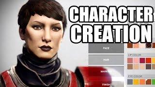 DESTINY 2 - Character Creation  - All Races - Human / Awoken / EXO