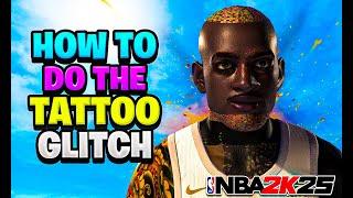 HOW TO GET GLITCHY TATTOOS IN 5 MINUTES ON NBA 2K25!! DO THIS TATTOO GLITCH FAST NOW NBA 2K25!!