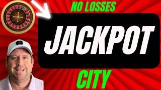 JACKPOT CITY ROULETTE WINS BIG!! NO LOSSES #best #viralvideo #money #business #trending