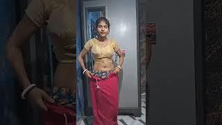 saree wearing video in my room #viral #video #videos #viralvideo #vlog #vlogger #vlogs #like ll##