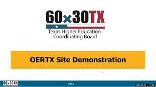 TDL OERTX Demo w/ Texas Higher Education Coordinating Board