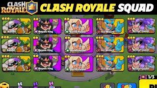 CLASH ROYALE Squad in Squad Busters